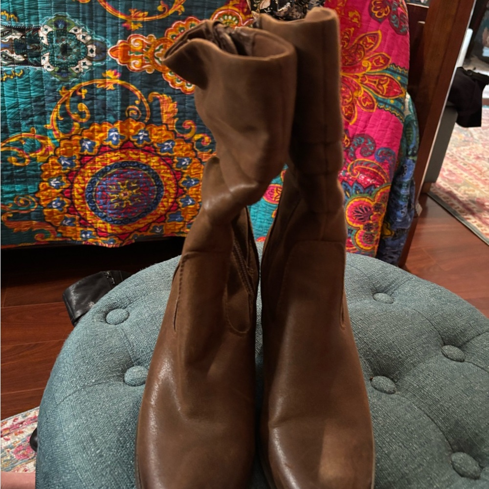 BareTraps brown Heeled Boots 7.5